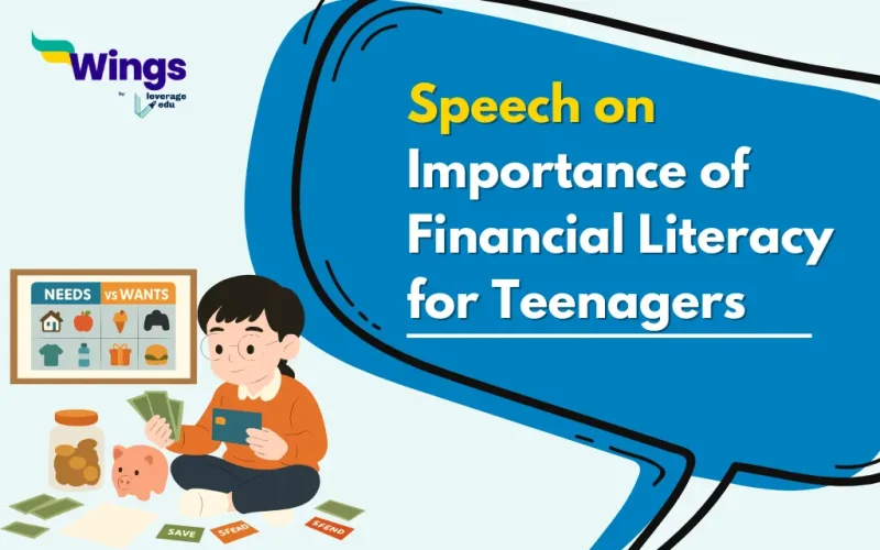 Speech on Importance of Financial Literacy for Teenagers