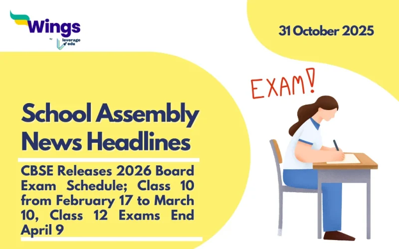 School Assembly News Headlines 31 October 2025