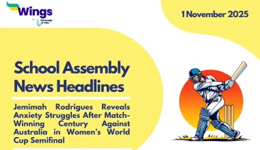 School Assembly News Headlines 1 November 2025
