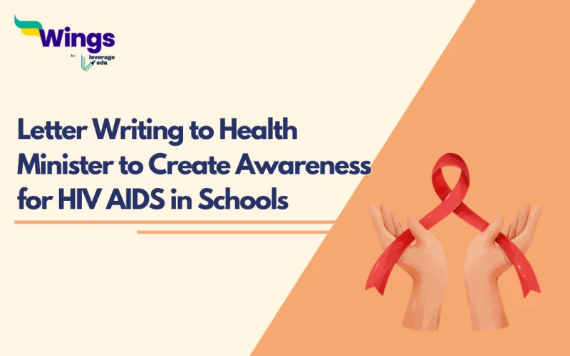 Letter Writing to Health Minister to Create Awareness for HIV AIDS in Schools