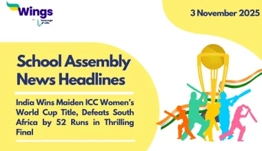 School Assembly News Headlines 3 November 2025