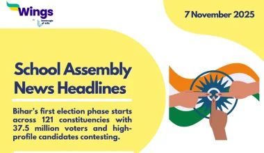 School Assembly News Headlines 7 November 2025