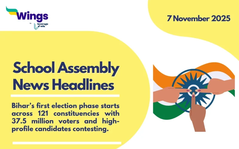 School Assembly News Headlines 7 November 2025
