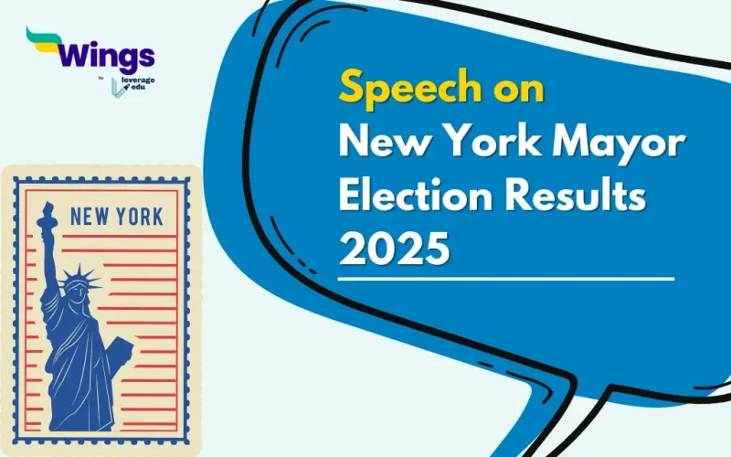 Speech on New York Mayor Election Results 2025 Short and Long Speech for Students