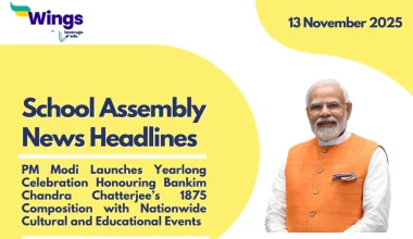 School Assembly News Headlines 13 November
