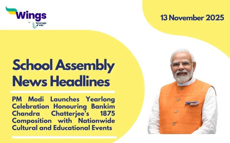 School Assembly News Headlines 13 November
