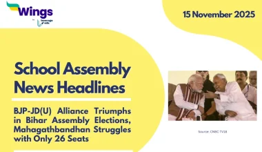 School Assembly News Headlines 15 November 2025