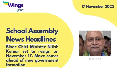 School Assembly News Headlines 17 November 2025