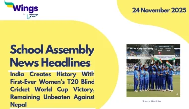 School Assembly News Headlines 24 November 2025