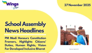 School Assembly News Headlines 27 November 2025