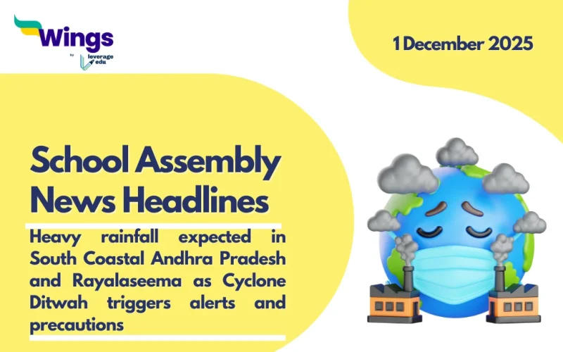 School Assembly News Headlines 1 December 2025