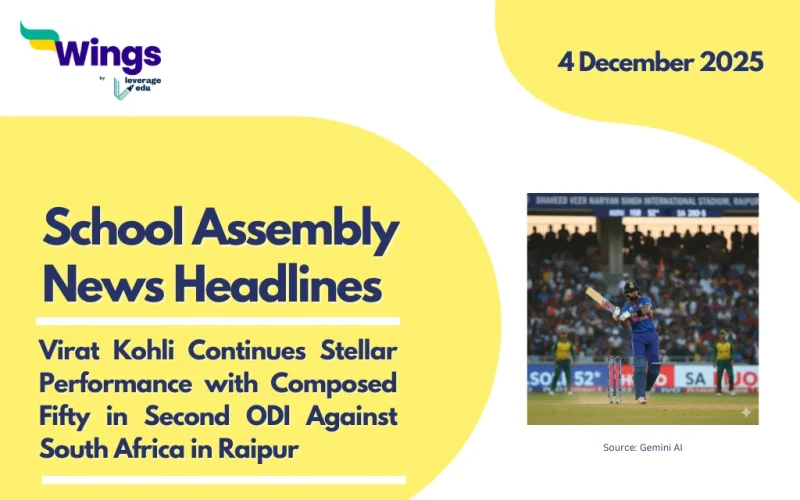School Assembly News Headlines 4 December 2025