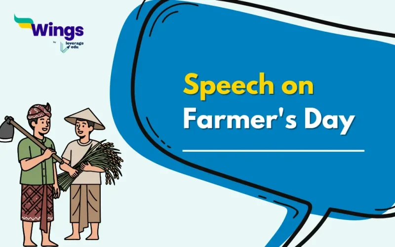 Speech on Farmer's Day