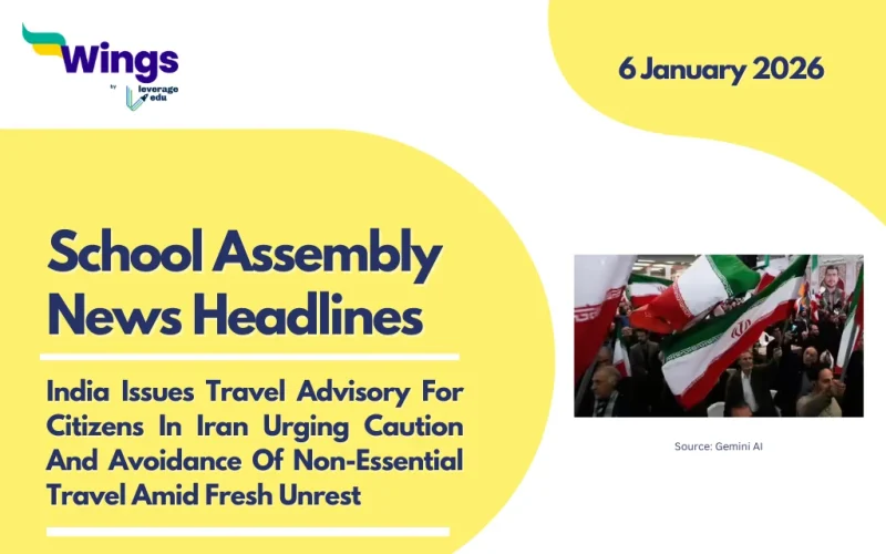school assembly news headlines 6 January 2026