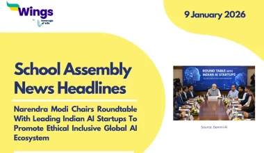 school assembly news headlines 9 January 2026