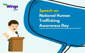 Speech on National Human Trafficking Awareness Day