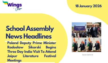 School Assembly News Headlines 18 January 2026