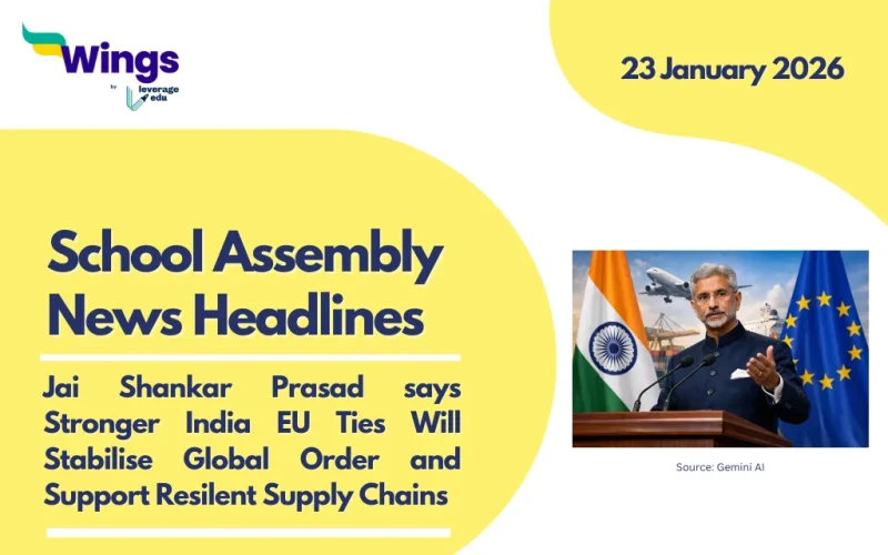 school assembly news headlines 23 January 2026