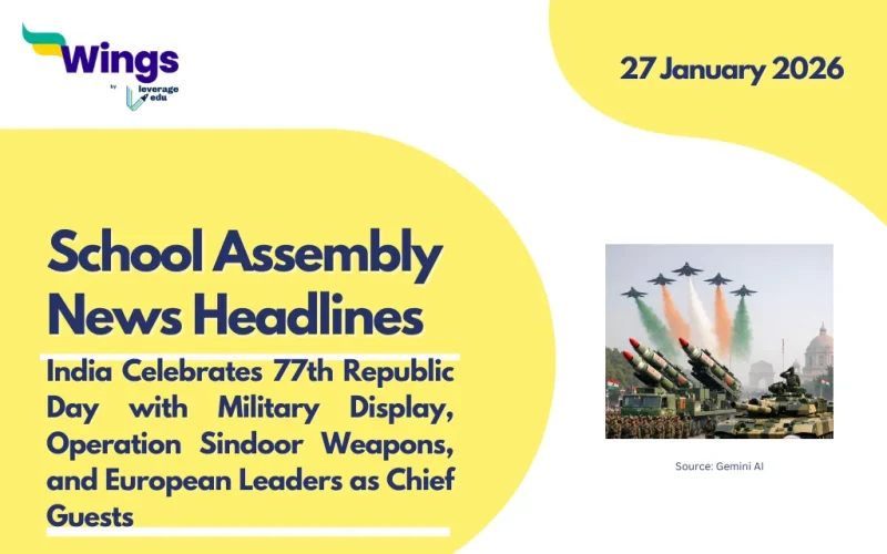 School Assembly News Headlines 27 January 2026