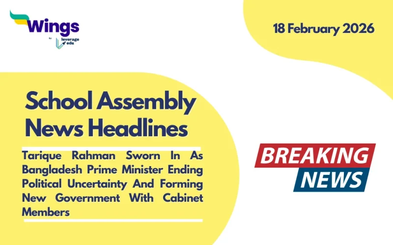 School Assembly News Headlines 18 February 2026