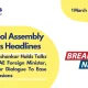 school assembly news headlines 1 march 2026
