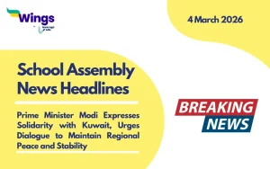School Assembly News Headlines 4 March 2026