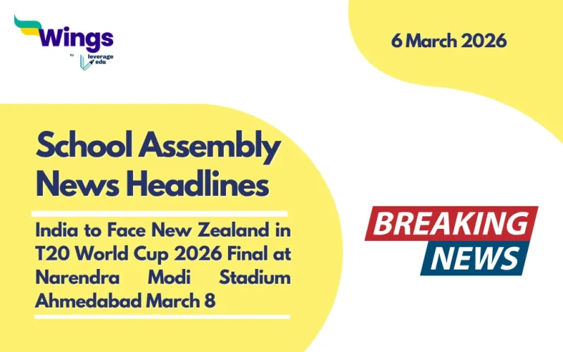 school assembly news headlines 6 march 2026