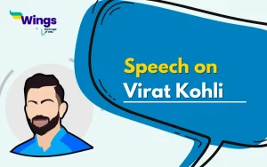 Speech on Virat Kohli