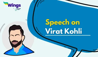 Speech on Virat Kohli